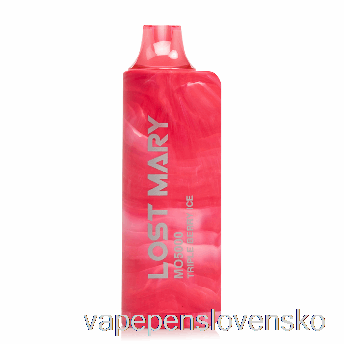 Stratená Mary Mo5000 Jednorazová Trojitá Berry Ice Vape Cigareta